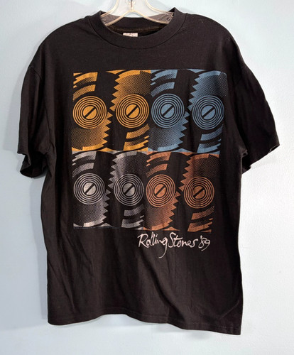 Vtg rolling stones - rolling, 1989