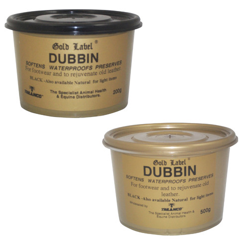 Gold label dubbin black - dubbin,