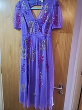 Monsoon Purple Embellished