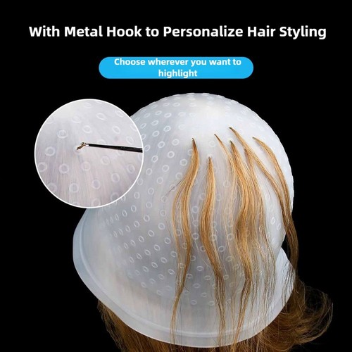 Reusable cap hair coloring - cap,