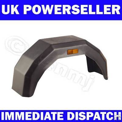 Plastic trailer mudguard - trailer,