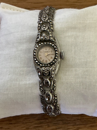 Vintage 1960s effee marcasite - vintage,