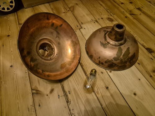 Matching vintage copper - 2x,