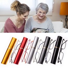 Mini Reading Glasses Metal Frame Classic Style for Women Men