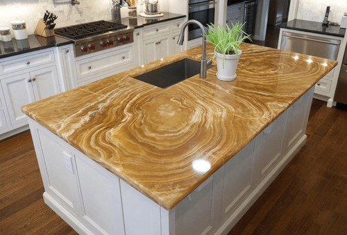 Luxury honey onyx - luxury, kitchen