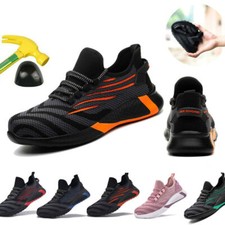 Men's Women's Work Shoes Safety Shoes S3 Steel Cap Non-slip Sporty