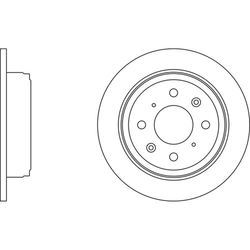 Brake discs solid for - discs, rover