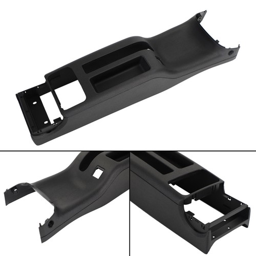 Black center console - black, armrest