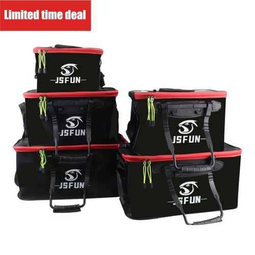 Folding fishing bait - folding, bucket