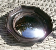 ANTIQUE DESIGN BLACK/BROWN PORTHOLE CONVEX WITCHES SHOP KEEPERS FISHEYE MIRROR 
