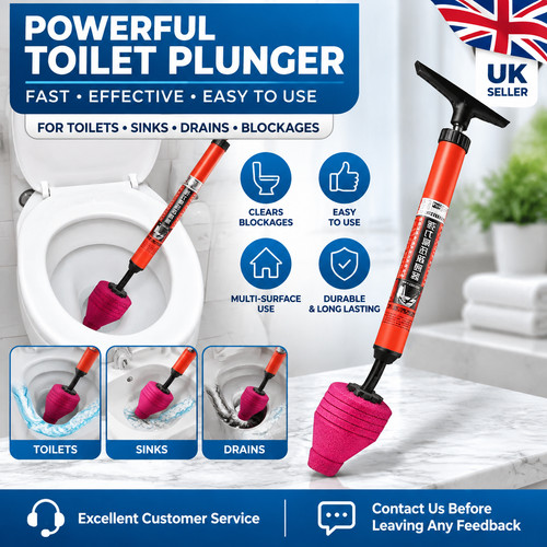 High pressure toilet unblocker - high,