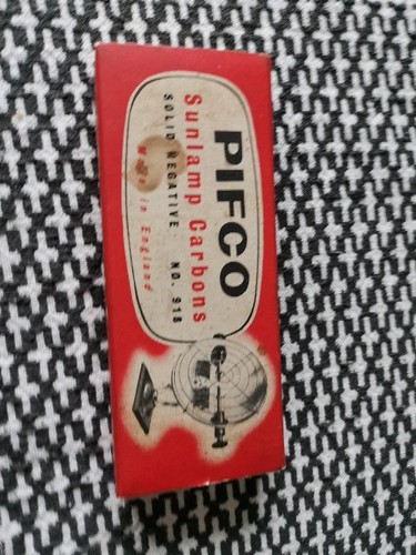 Vintage pifco sunlamp carbons - vintage,