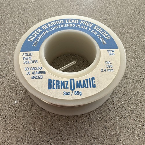 Solder wire bernzomatic 85g - wire,