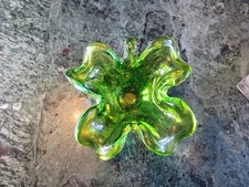 Murano style Blown glass green