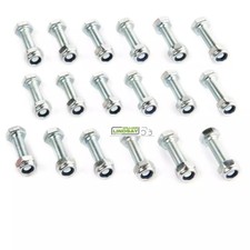 20 x Bolts For Straw Chopper Bedder Blades To Fit Kidd Teagle Kverneland Taarup