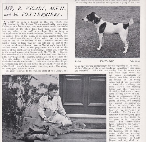 Vicary f h of - m.f.h.,