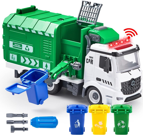 Joyin garbage truck toy with - truck,