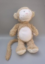 Charlie Bears Little Organics Tan Beige MeMe Monkey Soft Plush Toy 14"