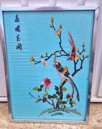 Vintage chinese silk - vintage,