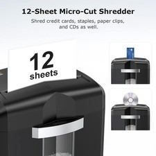 Bonsaii 12-Sheet Micro Cut