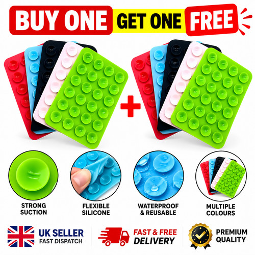 Silicone suction pad - pad, phone
