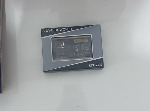 Citizen ana digi - world, time
