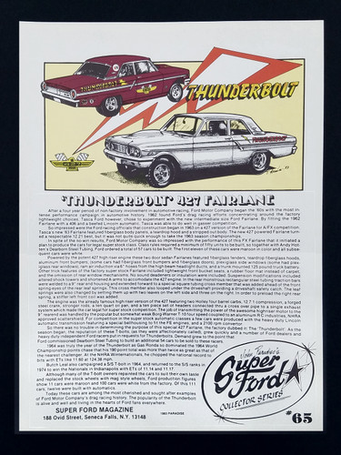 1964 ford thunderbolt 427 - 1964,