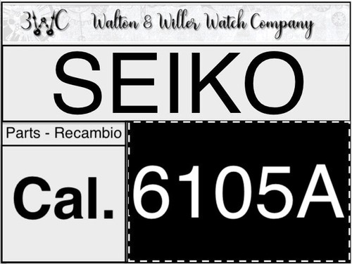 Nos seiko cal 6105a - [, cal.