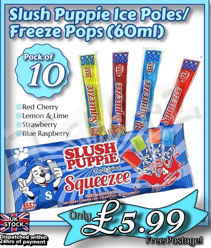 Slush puppie ice poles - ice, poles/freeze
