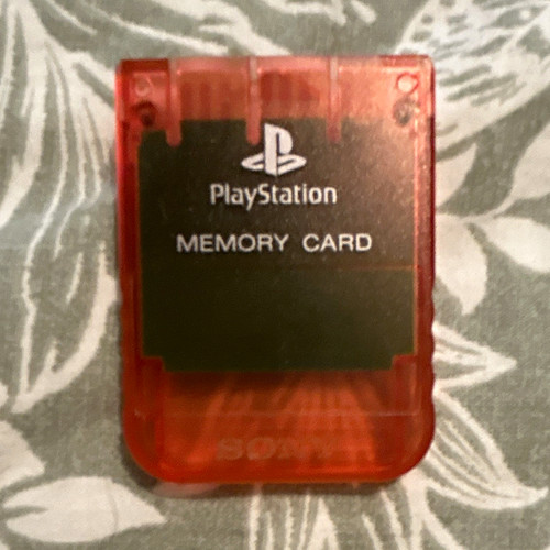 Sony playstation 8mb red - 8mb,