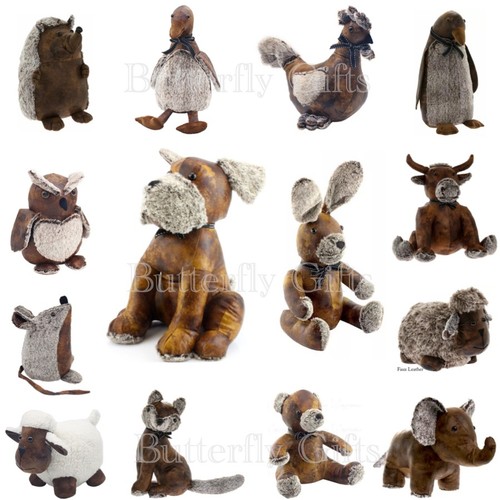 Animal shape faux - faux, leather