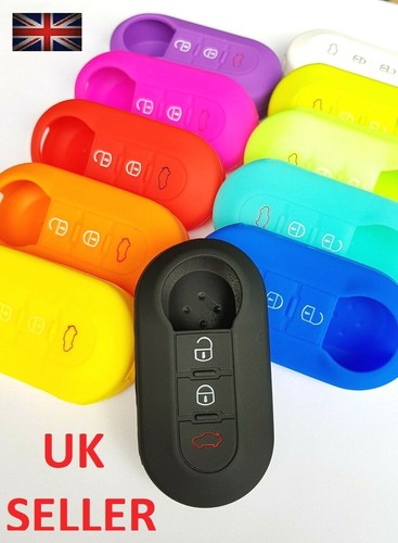 Key cover for fiat - key, panda