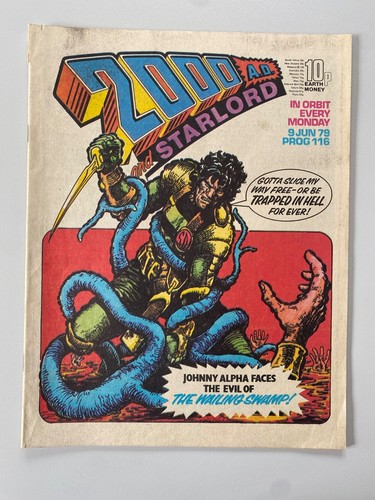 2000ad comic prog 116 - comic,