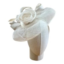 Women's Flower Feather Hair Hat Fascinator Headband Wedding Royal Ascot Party