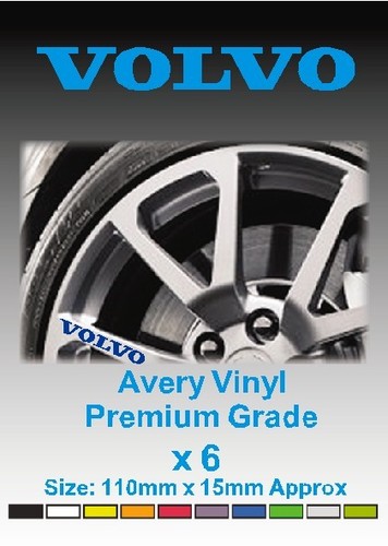 Volvo alloy wheel vinyl - volvo,