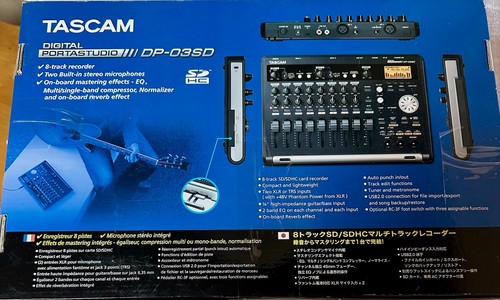Tascam dp03sd digital - tascam,