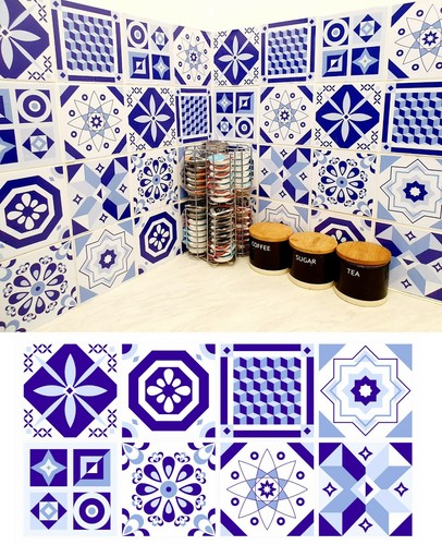 Tile stickers mosaic transfers - stickers,