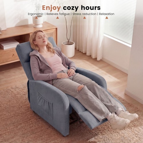 Push back recliner chair - push,