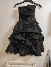 Elegant Black Strapless