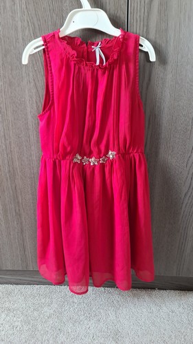 Girls red dress aged - girls,