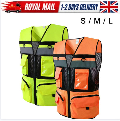 High visibility executive vest - high,