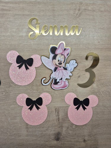 Minnie mouse cake tag - cake, topper