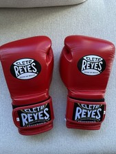 Cleto Reyes 16oz Red Boxing Sparring Gloves Official + New Without Tags, Unused