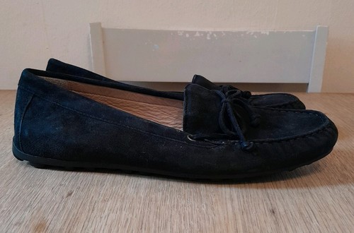 Ecco black suede - suede, on