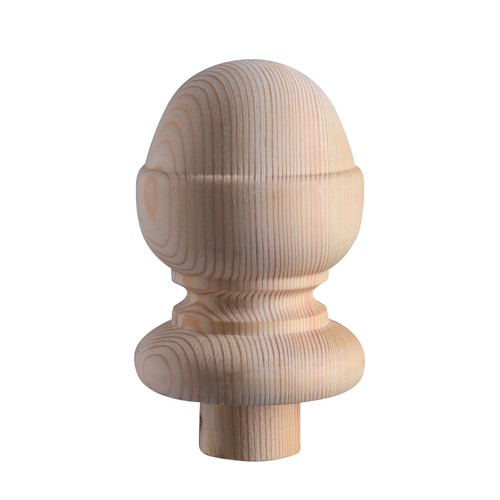 Stair newel post acorn - post,
