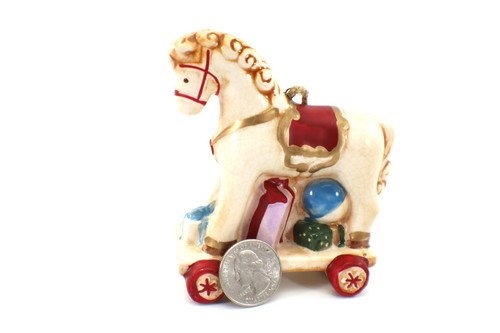 Christmas ornament horse - christmas,