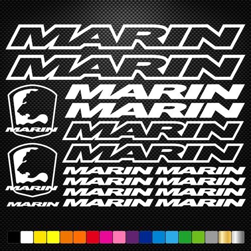 Fits marin vinyl decal - fits,