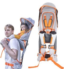 Hiking Backpack Baby Carrier with Rain/Sun Shade Cover