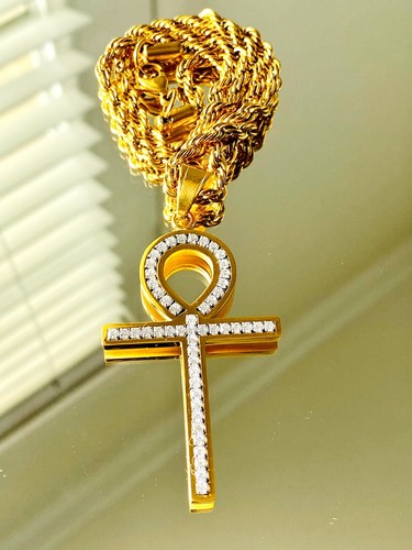 Ankh icy 14k - ankh, finish