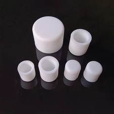 White End Cap Silicone Rubber